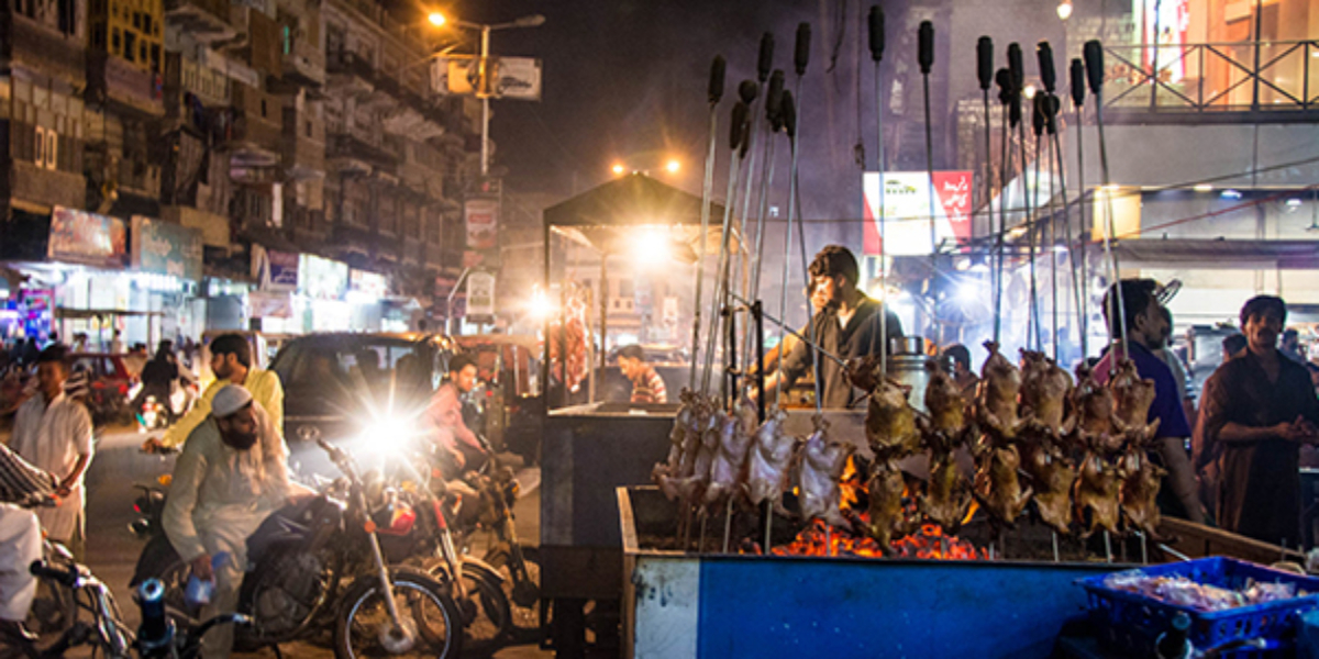 Karachi's Burns Road