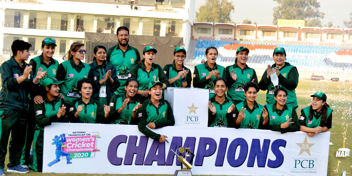 PCB Challengers win National Triangular T20 Women's Cricket Championship