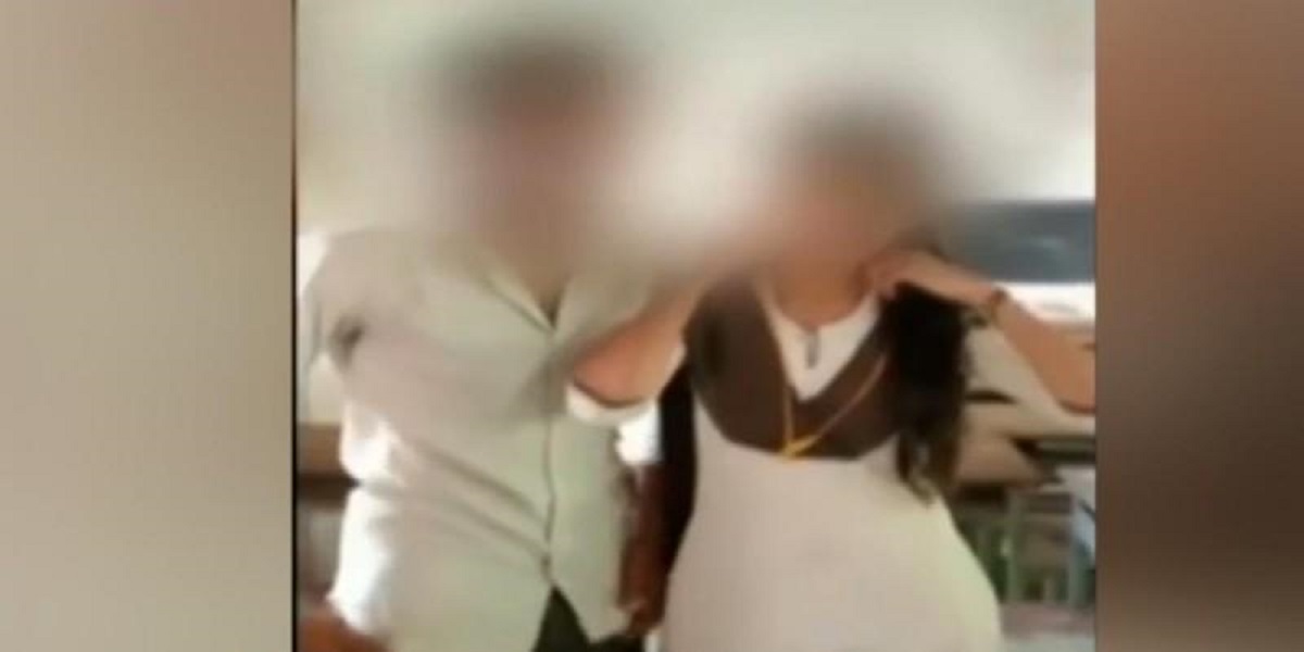 Minor students marry in classroom