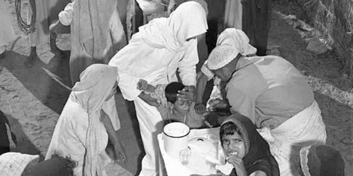 When Was The First Vaccine Used In The History Of Saudi Arabia?