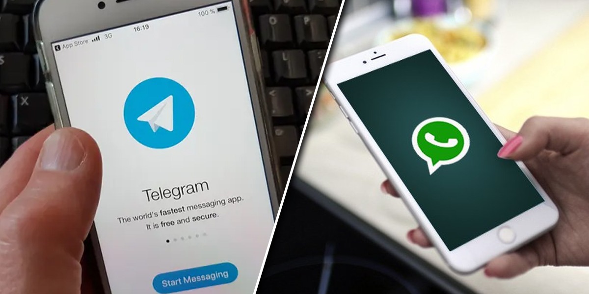 WhatsApp Telegram