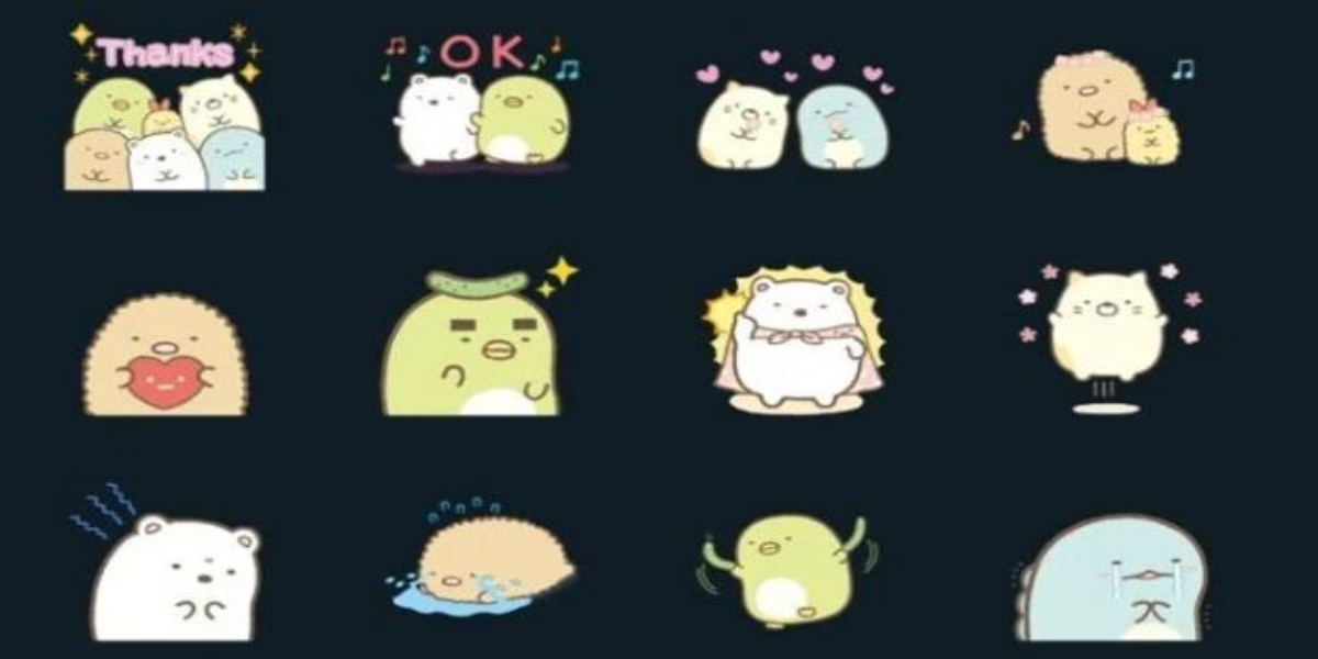 Sumikkogurashi new sticker pack