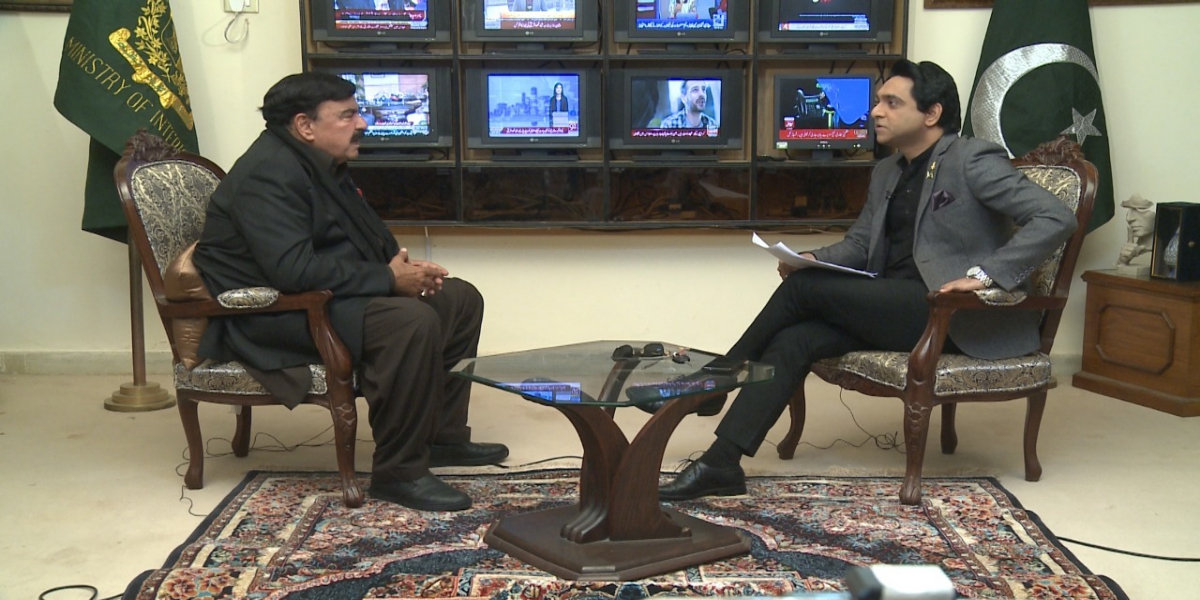 Fazlur Rehman Is Playing Off Pitch Says Interior Minister Sheikh Rashid
