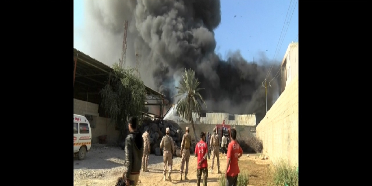 Karachi fire