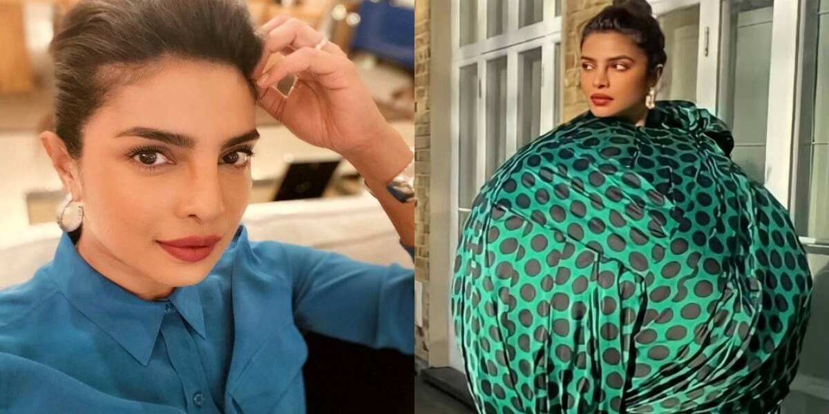 Priyanka Chopra ball-shaped dress