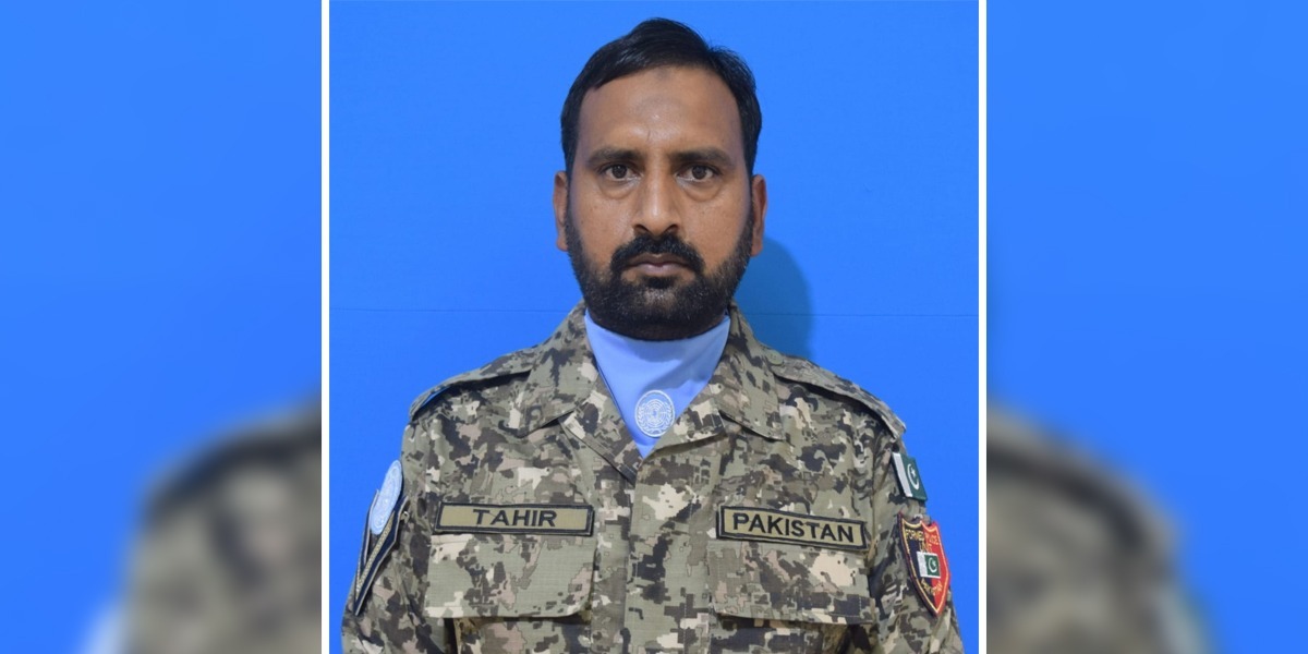 Lance Naik Tahir Ikram Embraces Martyrdom While Driving UNAMID Vehicle