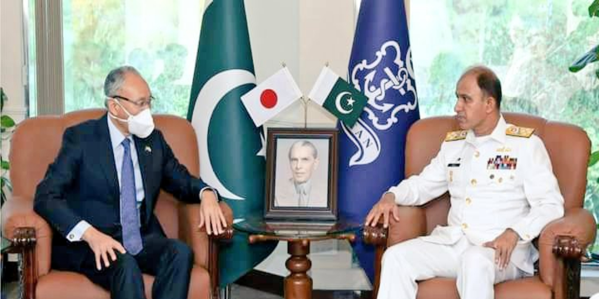 Japanese Ambassador Meets Naval Chief