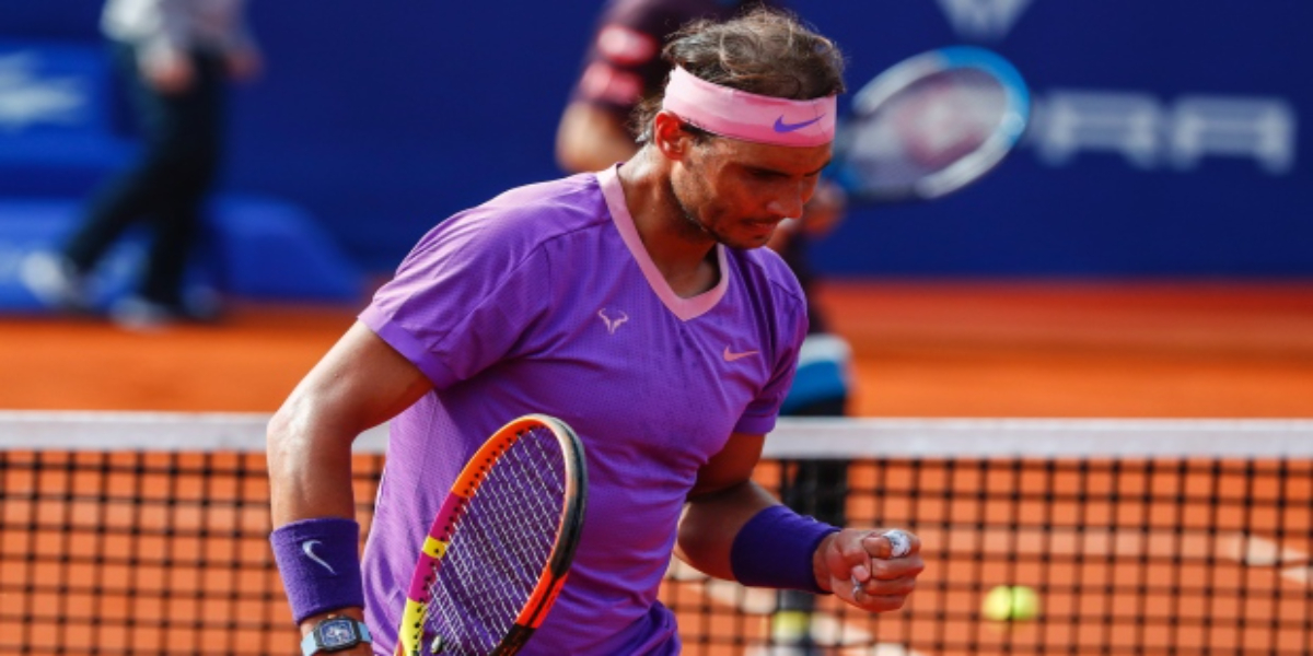 Nadal followed with 4-2 in the opening, but recovered, breaking twice to catch him.