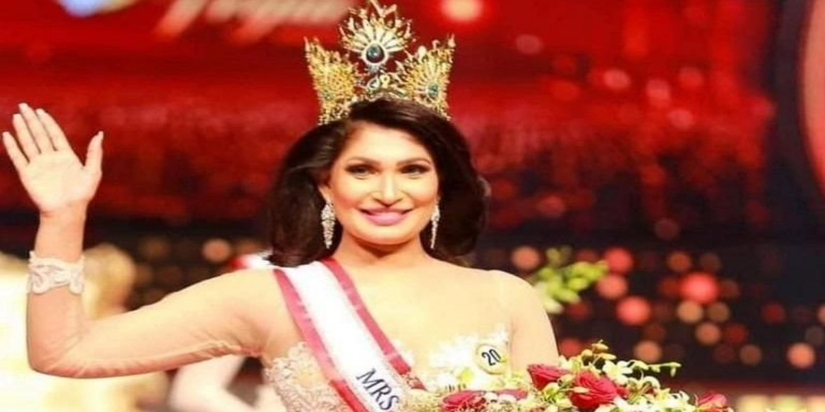 Mrs Sri Lanka crown seized