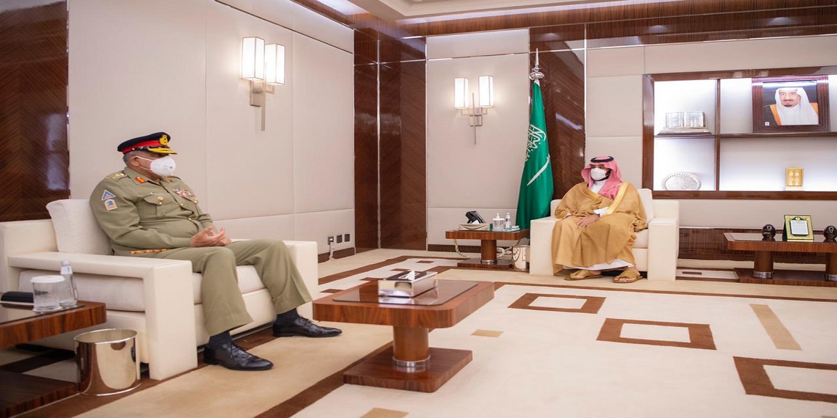 COAS Bajwa, Saudi Crown Prince discuss security matters