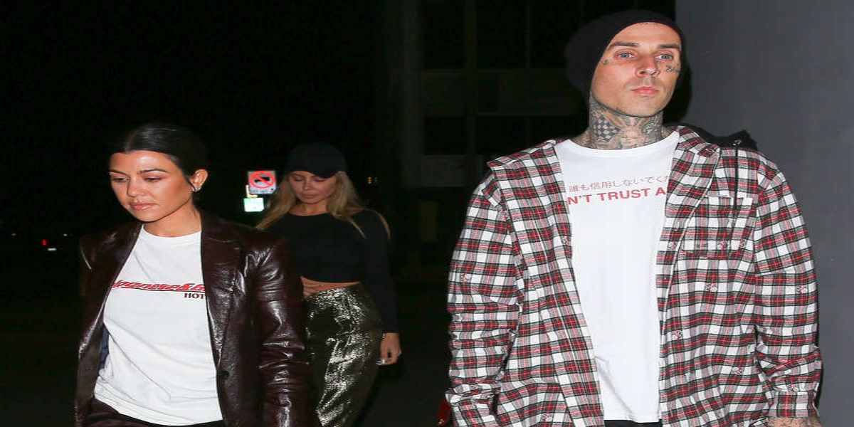 Travis Barker and Kourtney Kardashian
