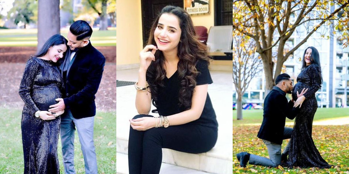 Saniya Shamshad flaunts baby bump