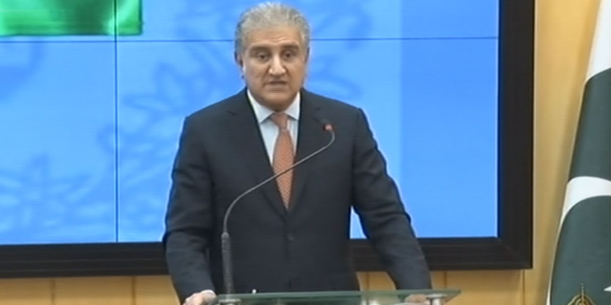 Foreign Minister highlights Kashmir Palestine issue