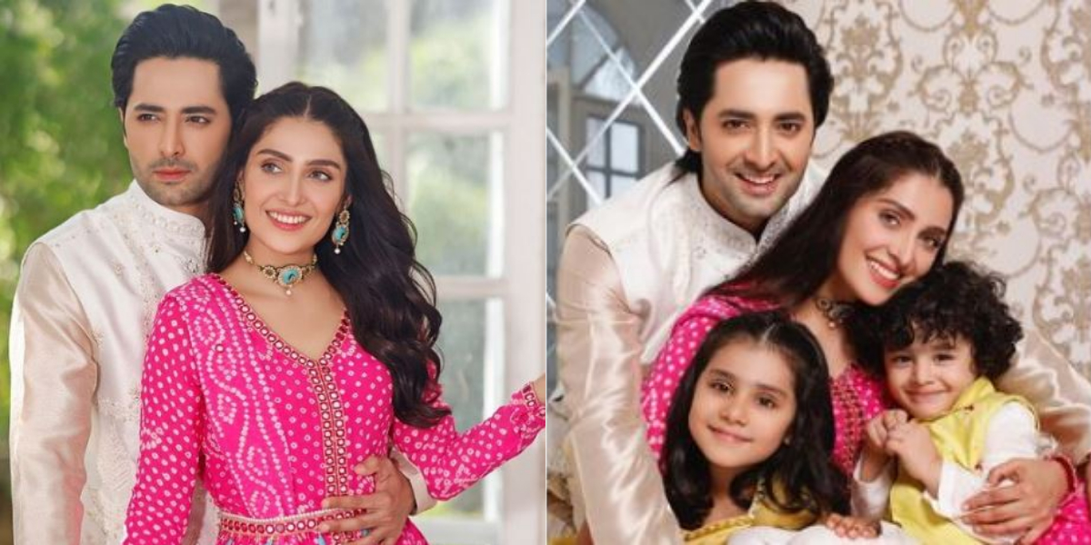 Ayeza Khan Shares Adorable Clicks To Wish Her Fans Eid Mubarak