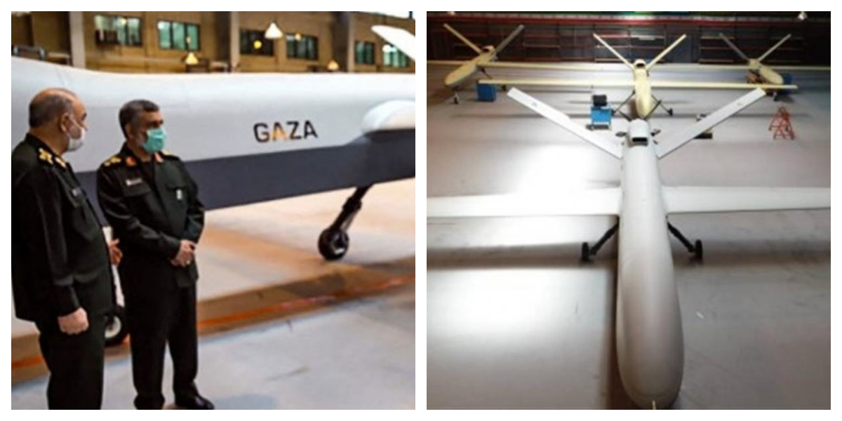 Iran Exhibits "Gaza", A Long-Range Combat Drone
