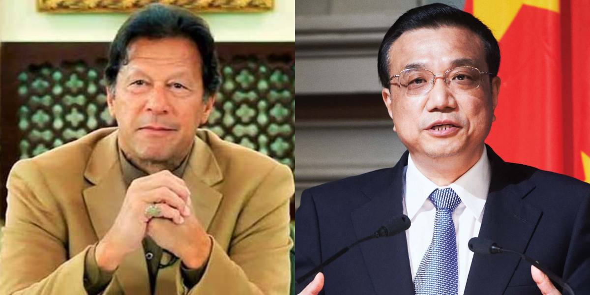 PM Imran calls Chinese counterpart
