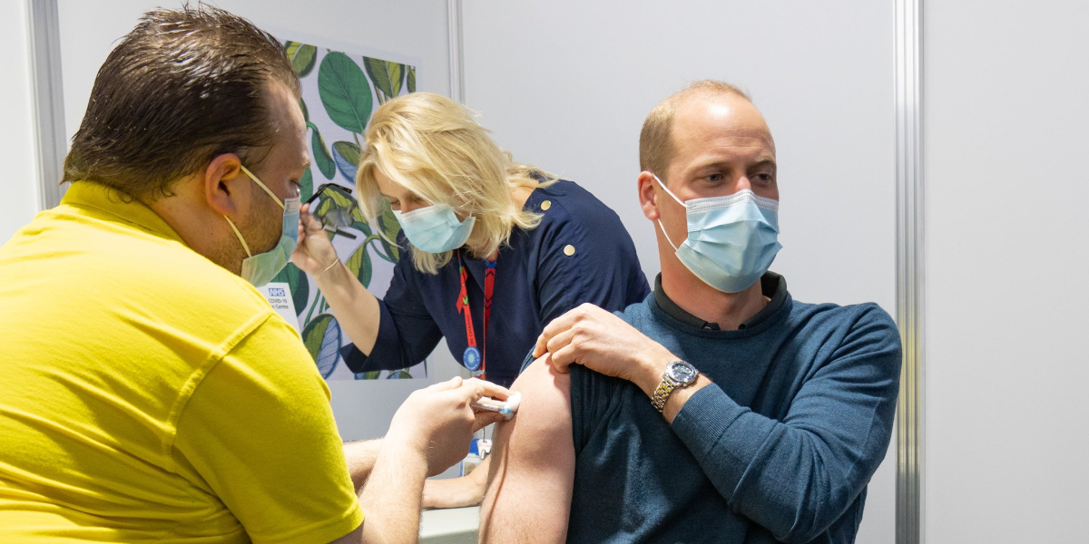 Prince William COVID Vaccine