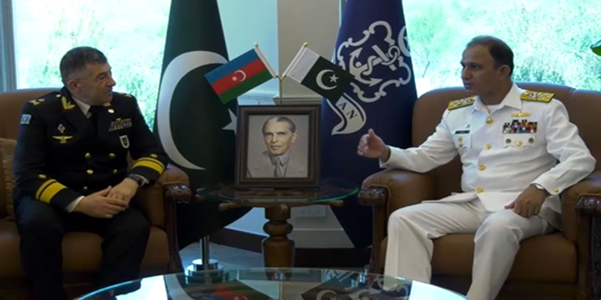 CNS Niazi meets Commander Azerbaijan