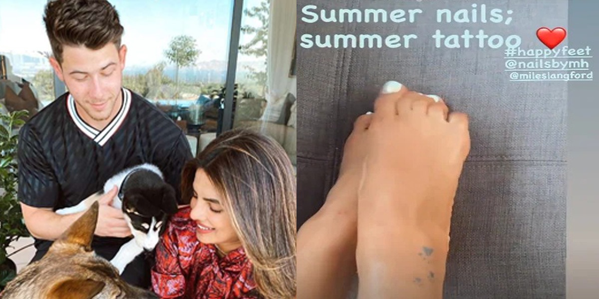 Priyanka got a new tattoo