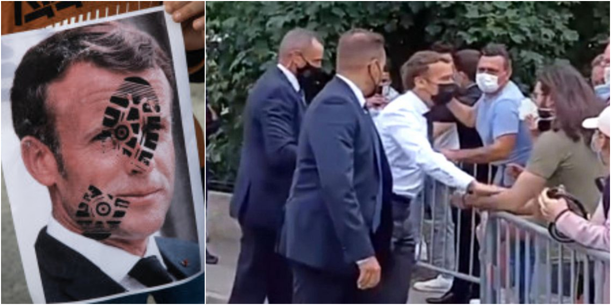 Hitler's Autobiography, Weapons Recovered From Man Who Slapped Macron