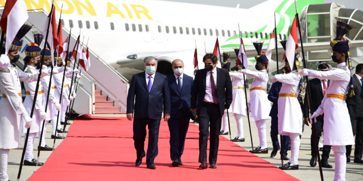 Tajik President in Pakistan
