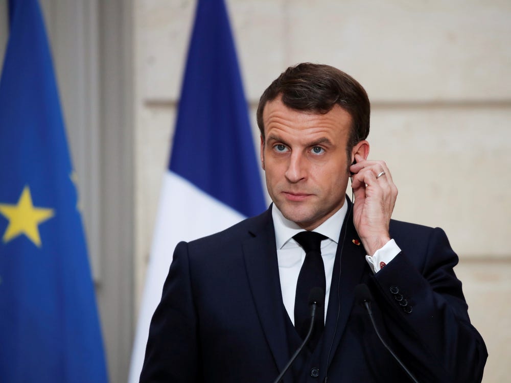 French President slapped