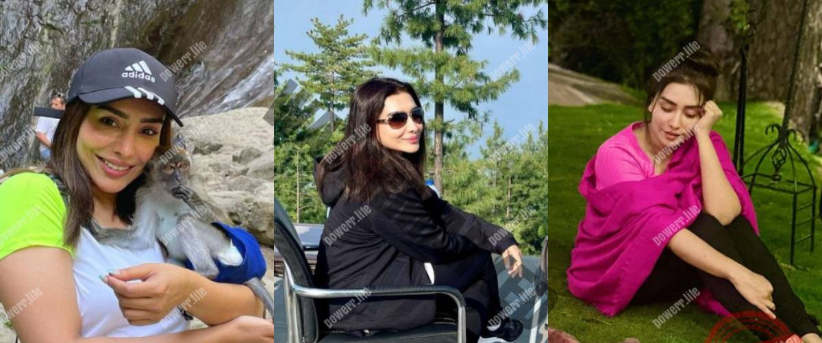 Maira Khan enjoying
