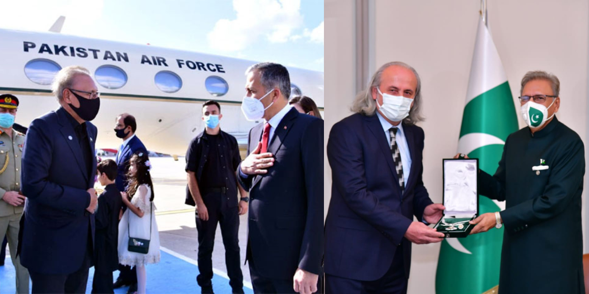 President Arif Alvi in Turkey