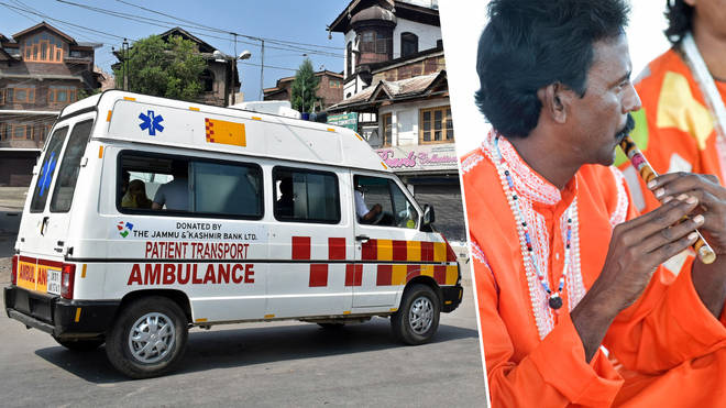 replace ambulance sirens with traditional flute music