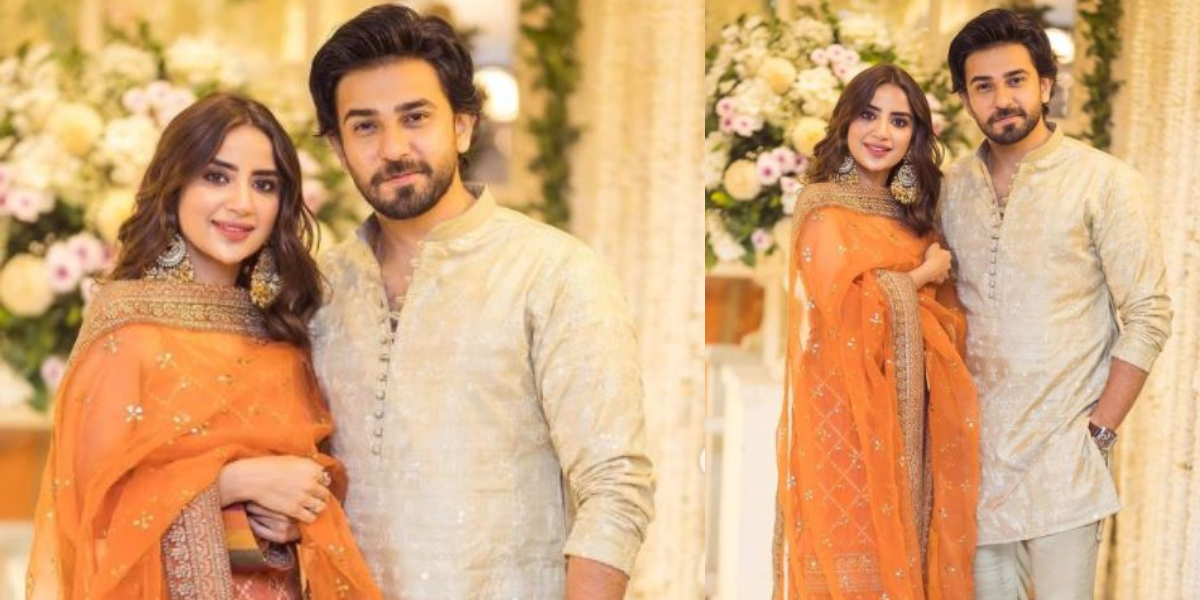 Saboor Ali Minal Khan's wedding