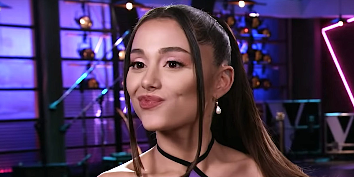 Ariana Grande wasted no time thanking britney