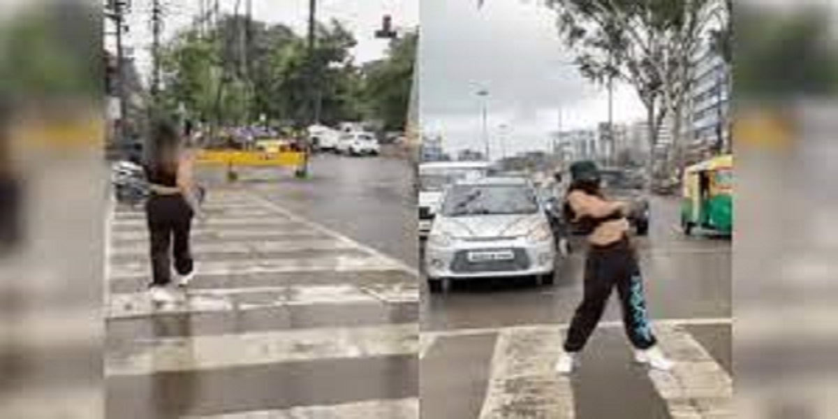 Lady dancing on road for Instagram is now in trouble