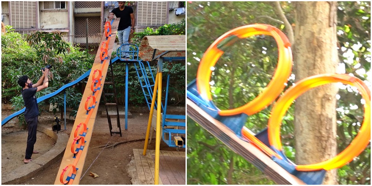 10-Loops in a hot wheel track break the Guinness world record