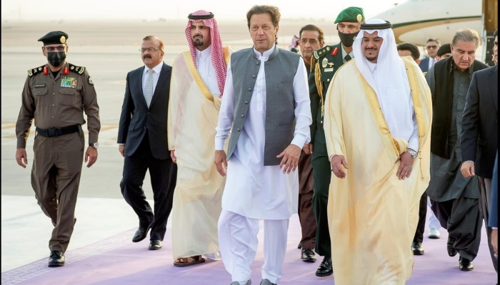 PM Imran Khan in Saudi Arbia