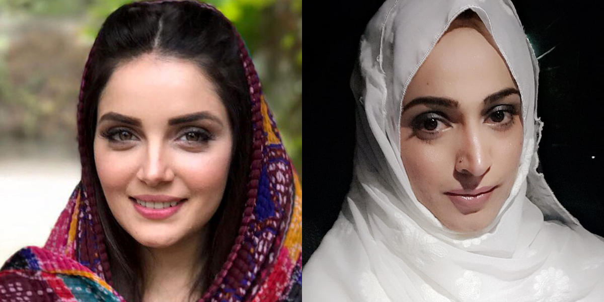Armeena Rana and Noor Bukhari
