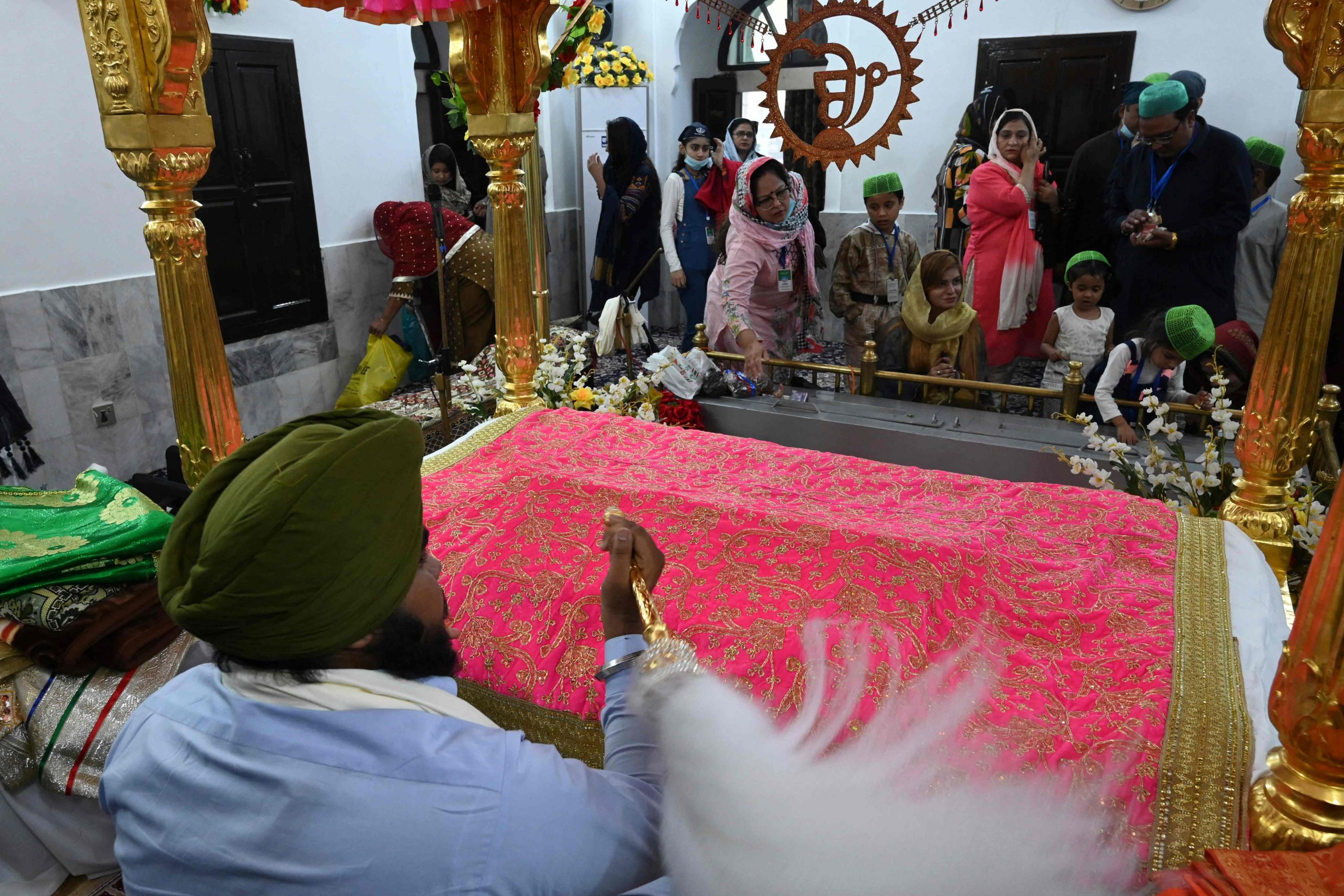 Sikh pilgrims