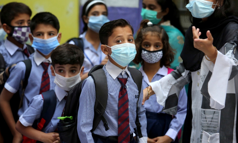 School children