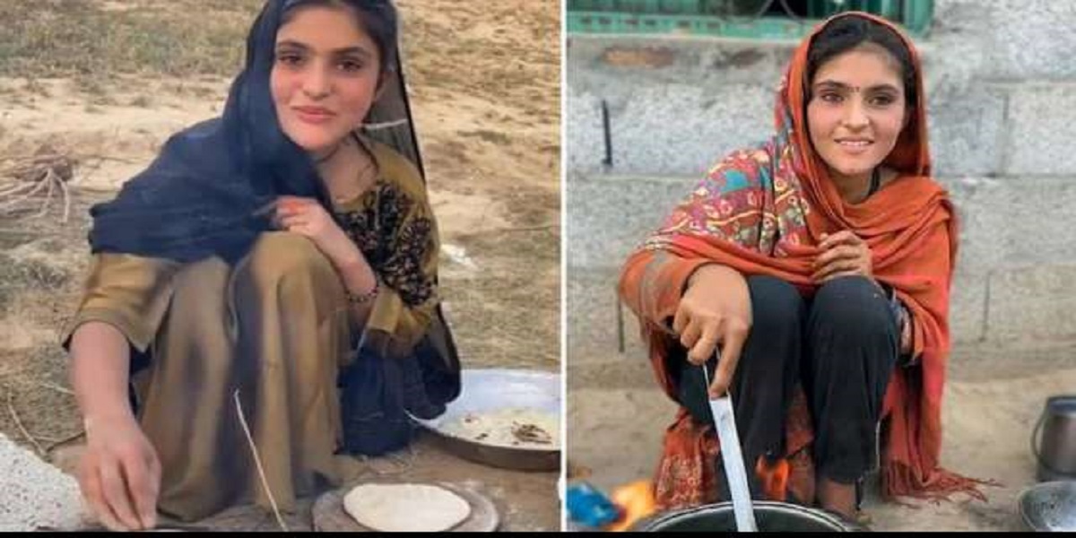 Pakistani roti-making girl chops potatoes in her new viral video