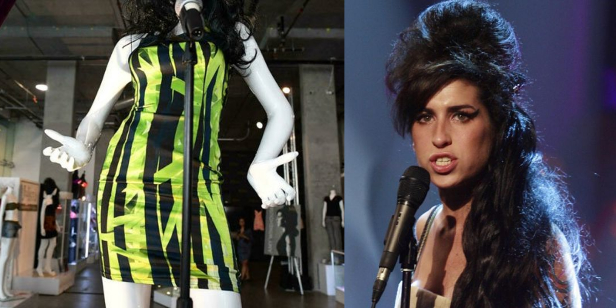 Amy Winehouse last concert dress