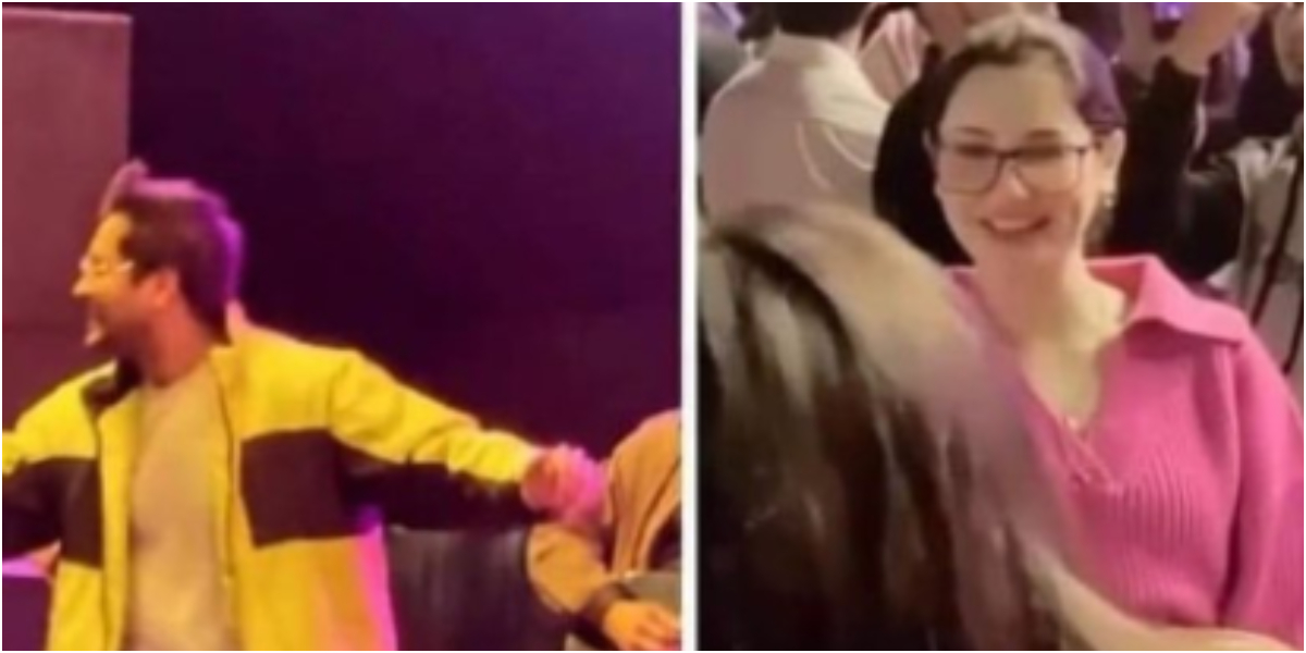 Hania Aamir spotted grooving at an Asim Azhar concert, leaves fans stunned