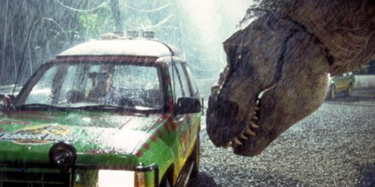 The animatronic T-Rex used in 'Jurassic Park’ would occasionally malfunction