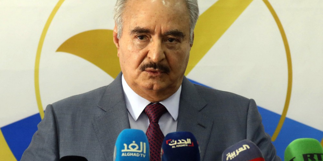 Libya strongman Haftar enters presidential race