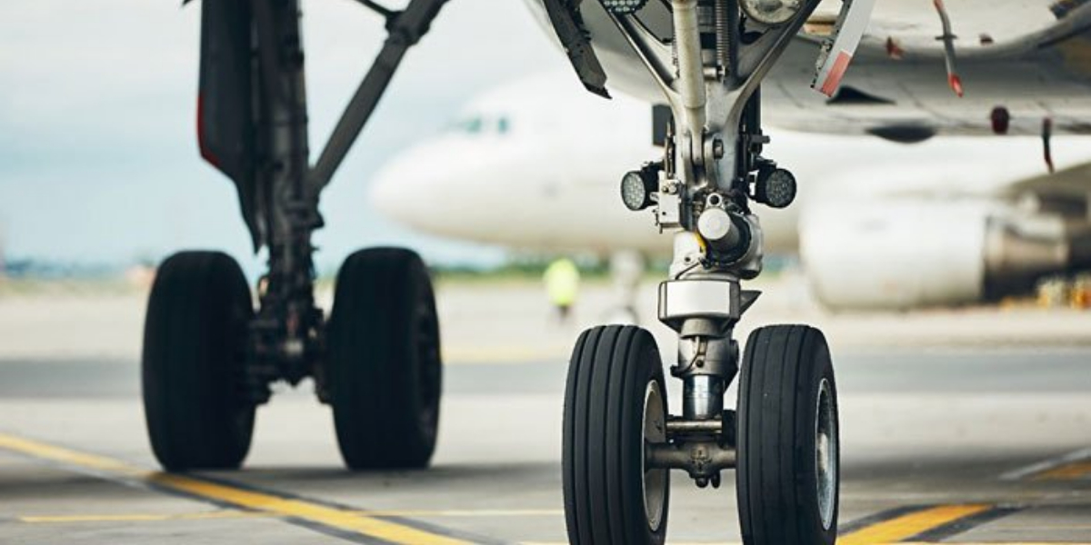 A citizen's hiding in the landing gear of an airline plane for a two-and-a-half-hour journey