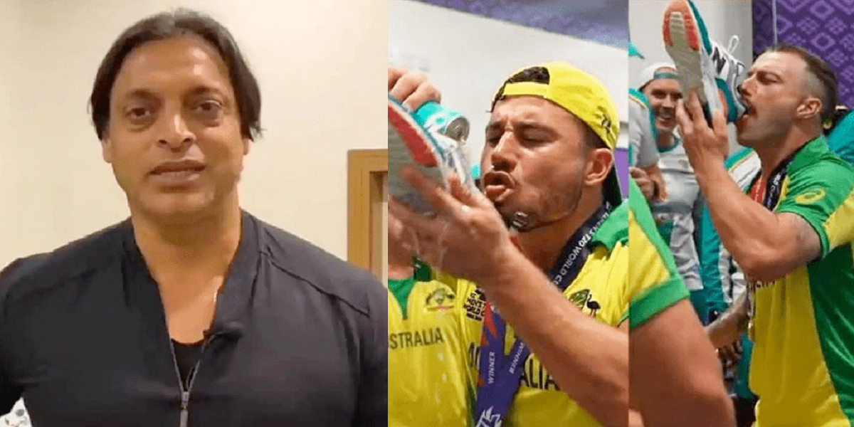 Akhtar declared Australian ‘shoey’ celebration 'disgusting'