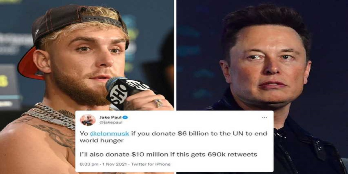 Jake Paul offers a $10million donation with terms that irritate netizens
