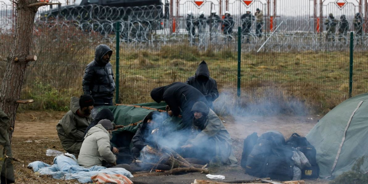 Poland says 230 migrants crossed Belarus border by force