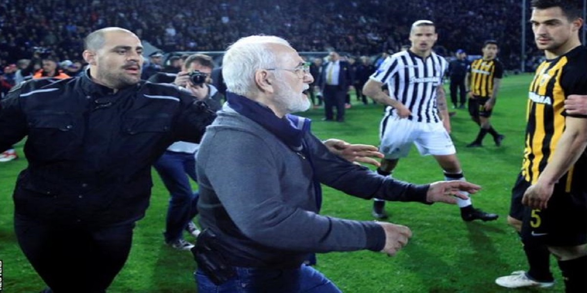 Greek Super League fined PAOK ThessalonikiR