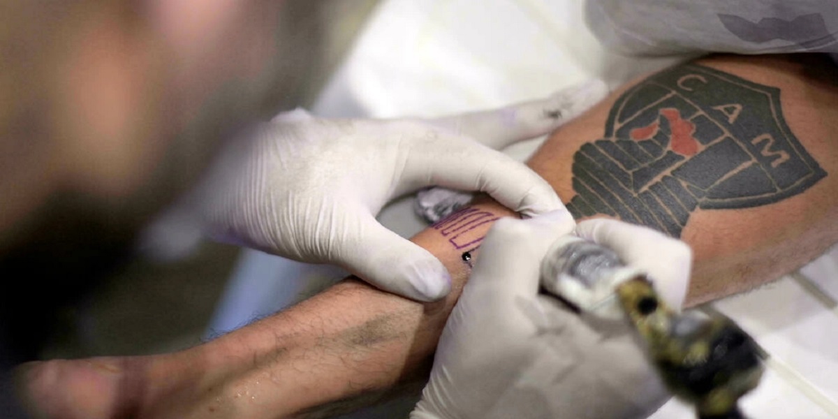 Atletico Mineiro gave its fans free tattoos