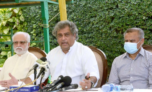 Ali Zaidi slams PPP over 'harassing PTI workers' through Police