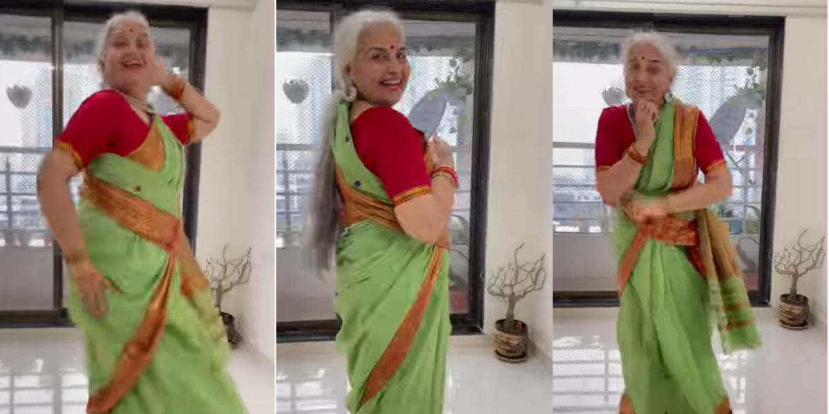 Desi Dadi dances on Sara Ali Khan's Chaka Chak song and the internet fall in love with her